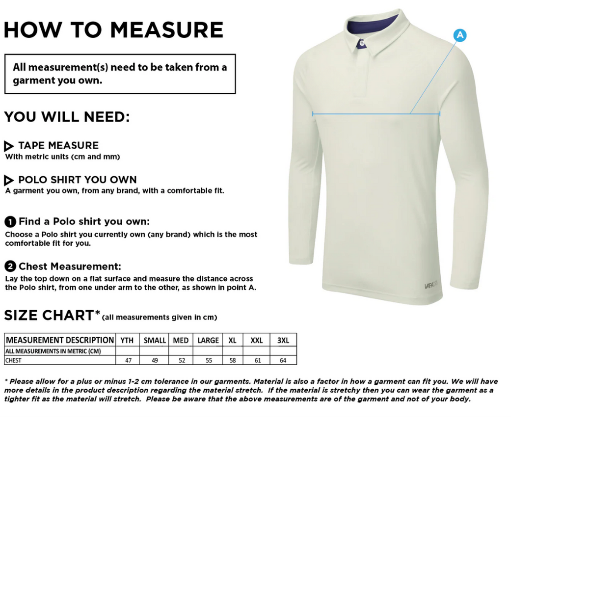 LONG SLEEVE PLAYING SHIRT (JUNIOR)
