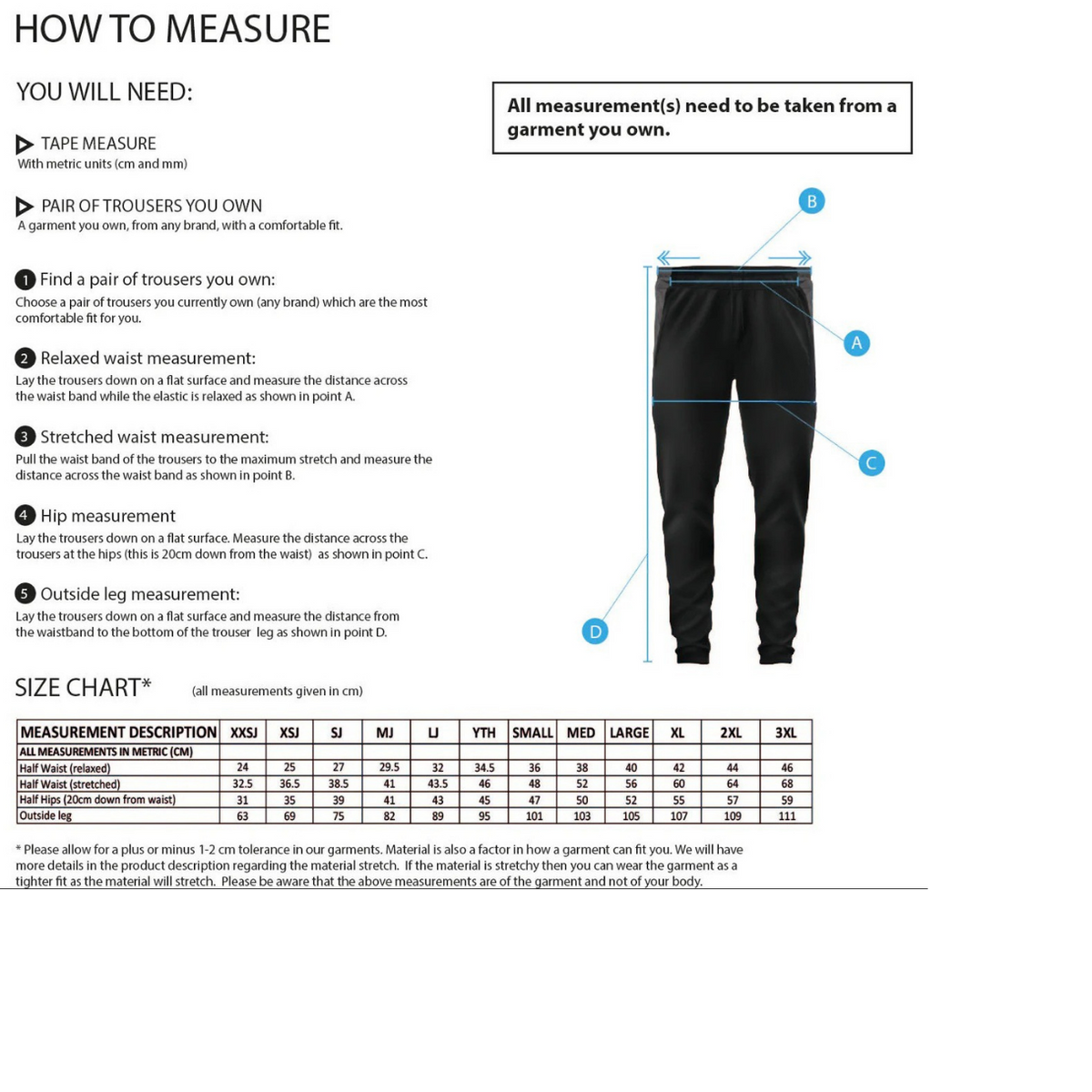 PERFORMANCE PANTS (JUNIOR)