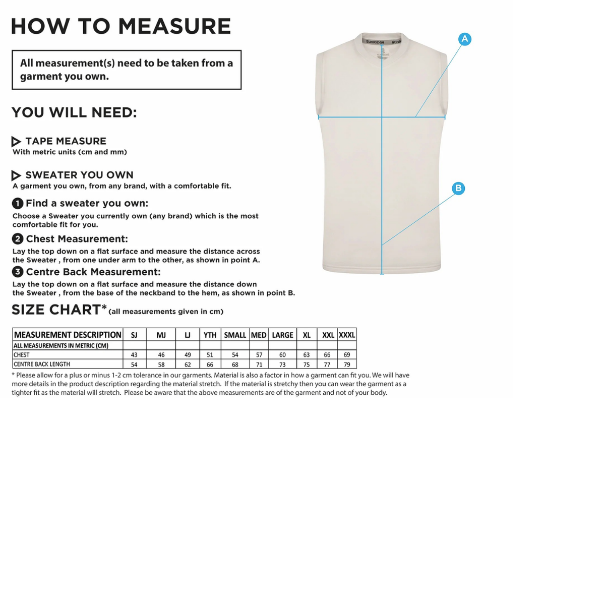 BLAST SLEEVELESS PLAYING JUMPER (JUNIOR)