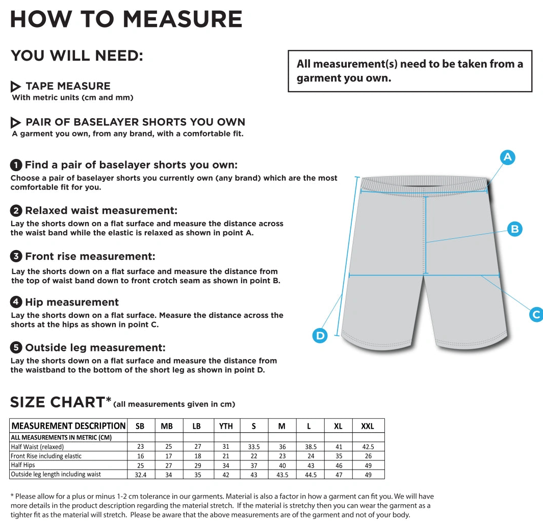 BASELAYER SHORTS (MEN)