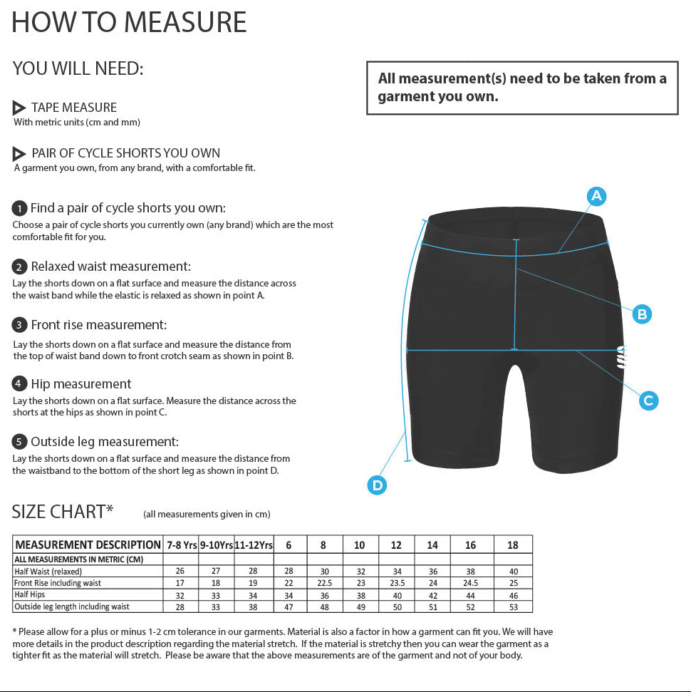 WOMENS DUAL CYCLE SHORTS